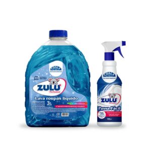 Kit Lava Roupas Passa Fácil Zulu Perfumes Coala