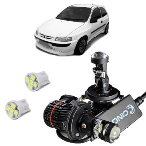 Kit Led H4 Projetor Farol Celta 2000 01 02 03 04 05 2006