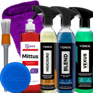 Kit Limpa Rodas Shampoo Mittus Higicouro Blend Spray Vonixx