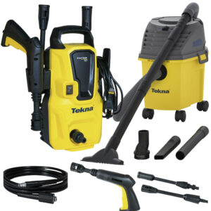 Kit Limpeza Home Pro Aspirador de Pó e Água Compact 10 Lavadora Alta