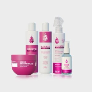 Kit Linha Completa Reconstrução Hidratei: Shampoo Condicionador