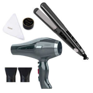 Kit Lizze Extreme Chapinha De Cabelo Profissional 480 Secador De
