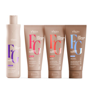 Kit Loiro Perfeito Shampoo Luminoso 500ml Fashion Gold