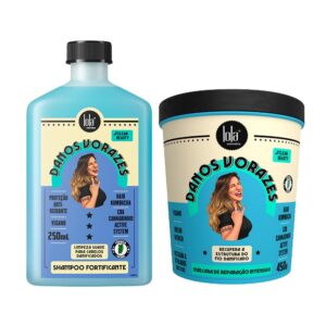 Kit Lola Cosmétics Reconstrução Danos Vorazes Shampoo e Máscara de