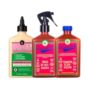 Kit Lola From Rio Acidificante Densidade 250g Shampoo Rapunzel 250ml