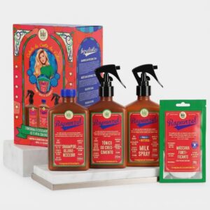 Kit Lola Rapunzel Linha Crescimento Capilar Shampoo Máscara Tonico