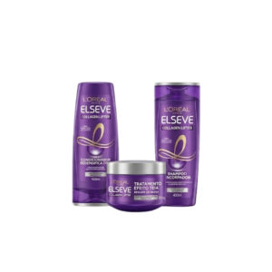 Kit L’oréal Paris Colágeno Lifter Shampoo Condicionador Tratamento
