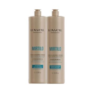 Kit Lowell Shampoo Condicionador Mirtilo Equilibrante 1L