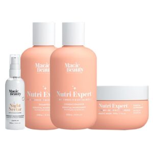 Kit Magic Beauty Shampoo 250ml Condicionador 250ml Máscara
