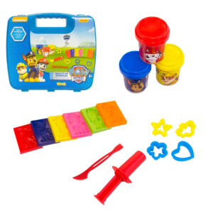 Kit Massinha Maleta da Patrulha Canina com 15 Peças KiMassa Sunny