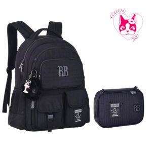 Kit Mochila de Costas e Estojo Rebecca Bonbon Sweet Dream 2027- Clio