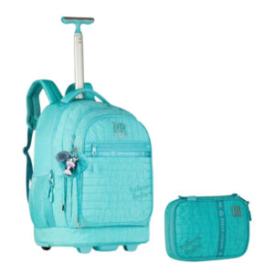 Kit Mochila de Rodinha Com Estojo Rebecca Bonbon Sweet Dreams- Clio