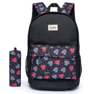 Kit Mochila Estojo Spector Ecolar Espaçosa Moda Feminina