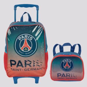 Kit Mochila Lancheira Psg Azul