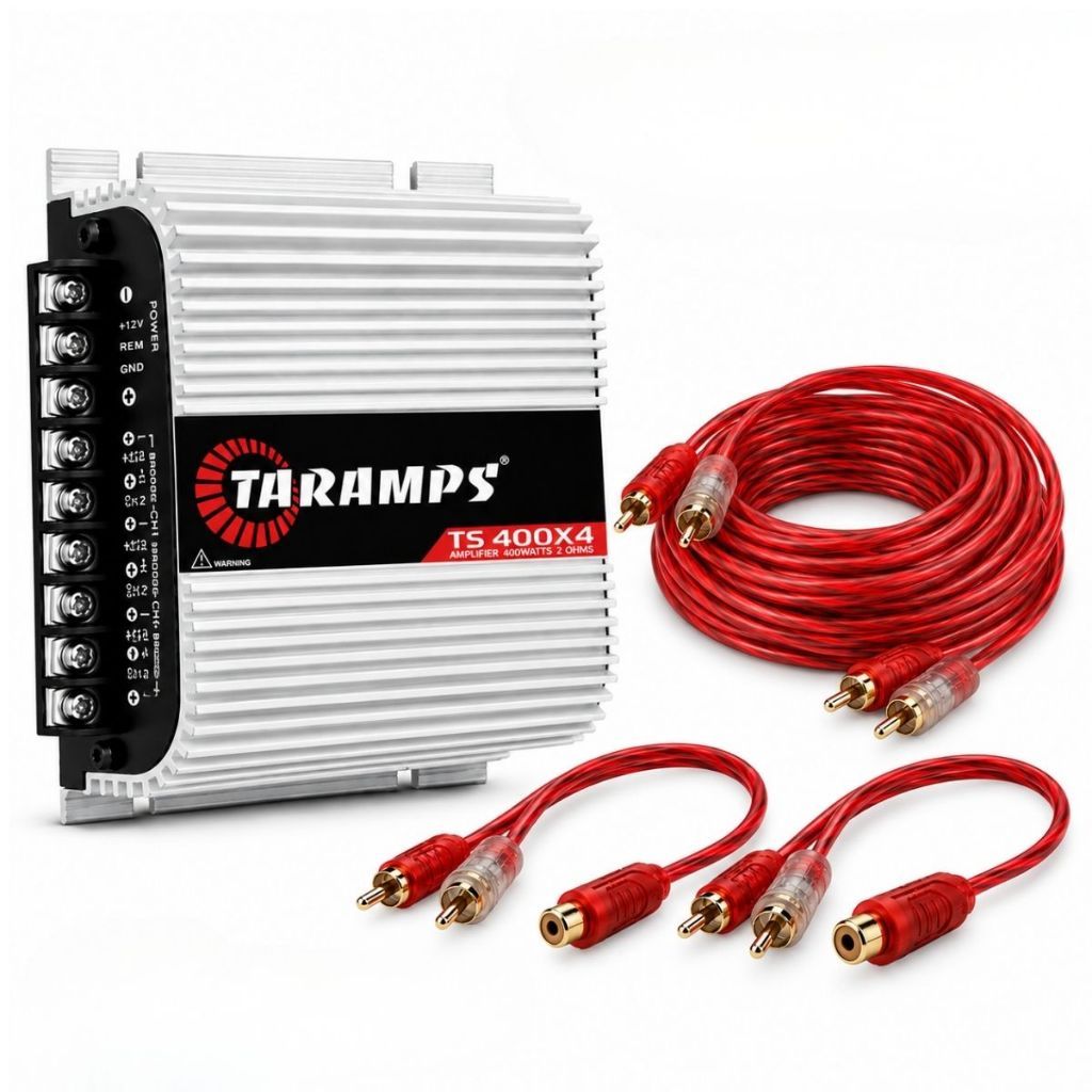 Kit Módulo Taramps TS400X4 Som Automotivo