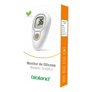 Kit Monitor de Glicose Mod Completo com 25 Fitas Bioland