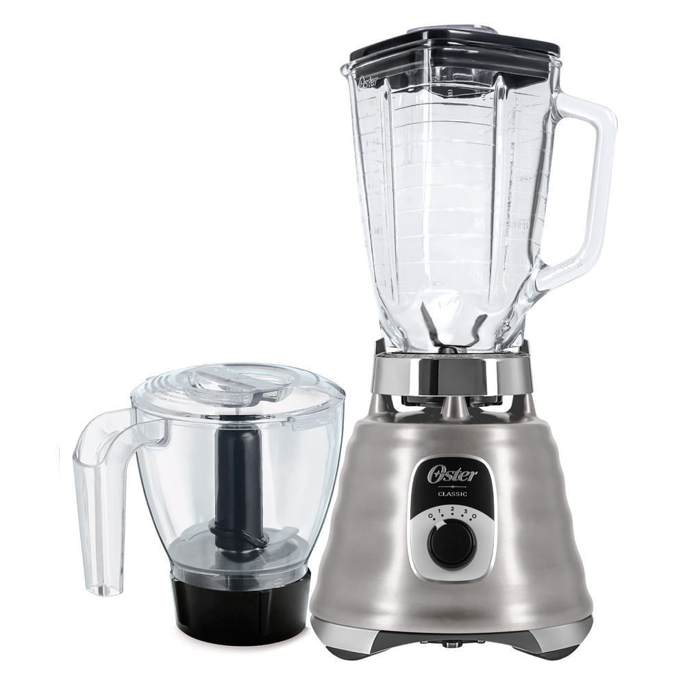 Kit New Osterizer Aço Escovado Liquidificador e Base Processadora — Informática