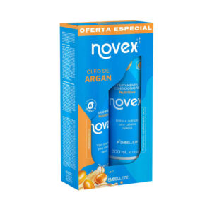 Kit Novex Óleo de Argan Shampoo Condicionador 300ml