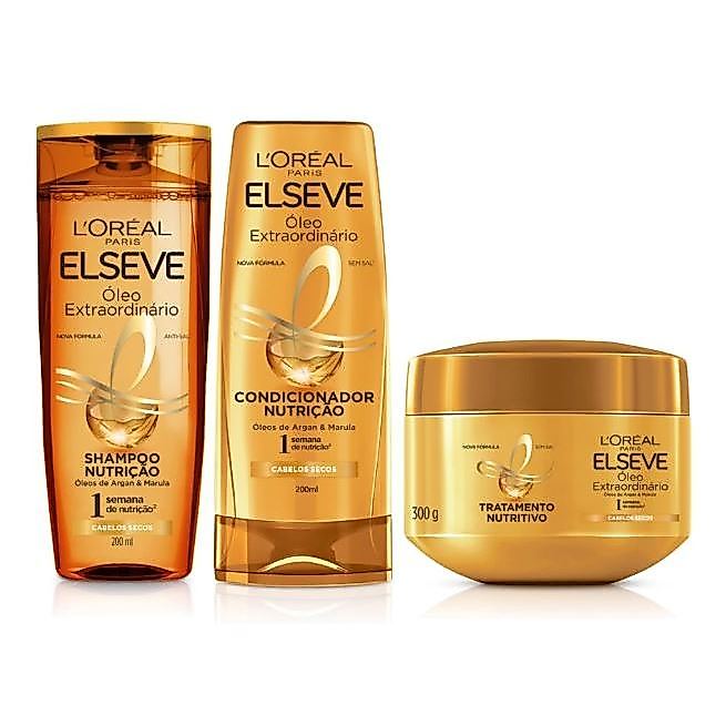 Kit Óleo Extraordinário L'Oréal Paris Elseve Shampoo 200ml