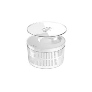 Kit organizador e secador saladas Ou 5,5L Linha Clear Fresh Natural
