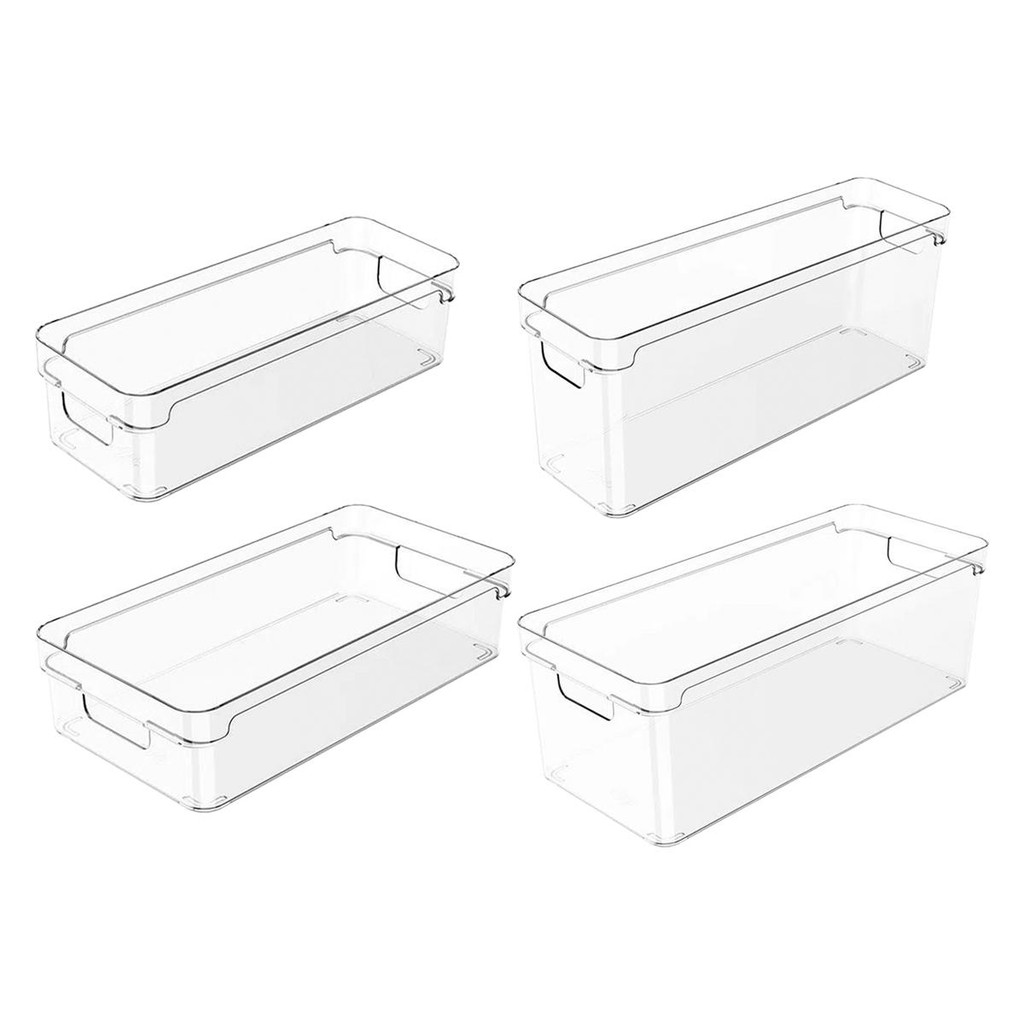 Kit Organizadores De Armários Clear Ou
