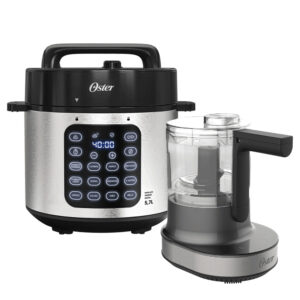 Kit Panela de Pressão Elétrica e Processador de Alimentos Oster