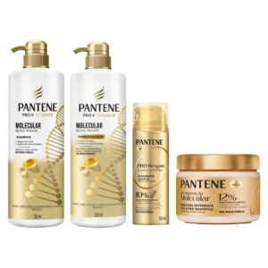 Kit Pantene Molecular Shampoo Cond 510ML Másc