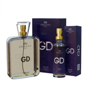 Kit Perfumada GD Woman: Perfumes 100ml 15ml Amakha Paris Floral