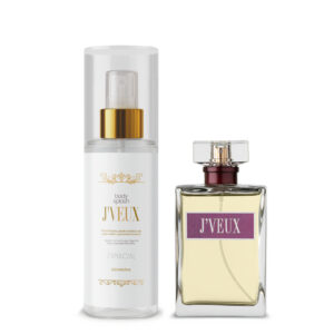 Kit Perfume 100ml Body Splash J’veux 200ml by Primacial Fragrância