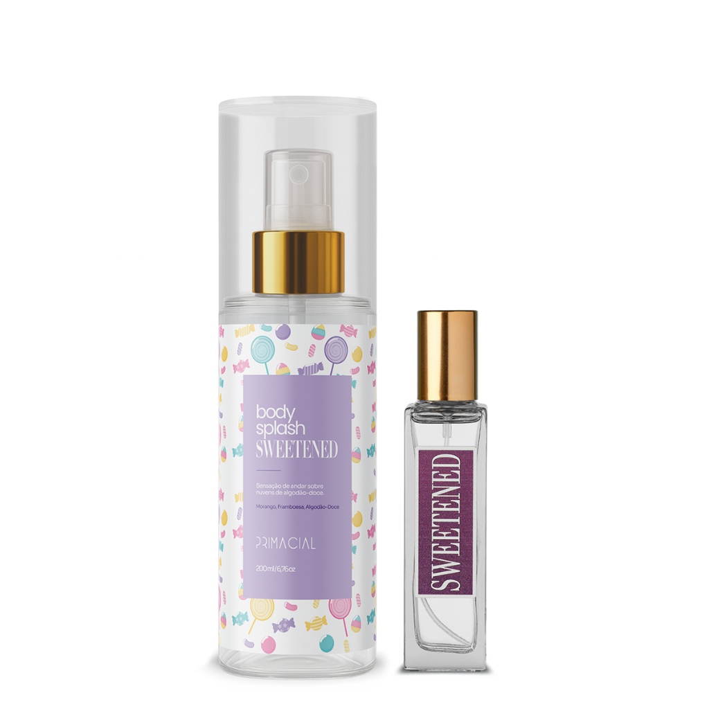 Kit Perfume 30ml e Body Splash 200ml Sweetened by Primacial — Perfumes