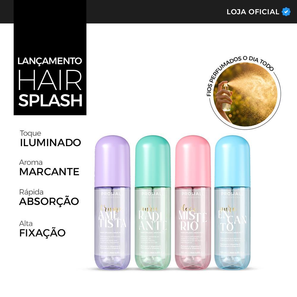 Kit Perfume Capilar com 4 Fragrâncias: Cabelos Perfumados, Leves e