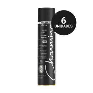 Kit Profissional Hair Spray Charming Extra Forte Sem Perfume
