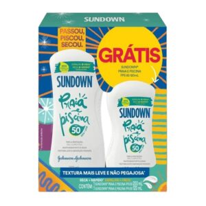 Kit Protetor Solar Sundown Praia e Piscina 200ml Gratis 120ml