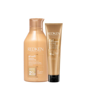 Kit Redken All Soft Shampoo e Leave-in