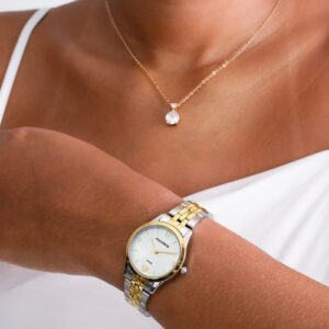 Kit Relógio Mondaine Feminino com Colar e Brincos 32795LPMKBE3K1