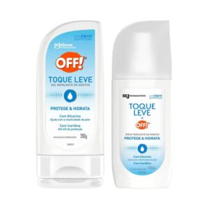 Kit Repelente Off! Sem Perfume Toque Leve Gel 200g Aerosol Spray 100ml