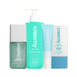 Kit Rotina Básica Antioleosidade Limpador Antioleosidade Acne Defense