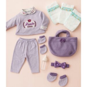 Kit Roupa Boneca Bebê Reborn Bolsa Fraldas Conjunto Mamãe Reborn