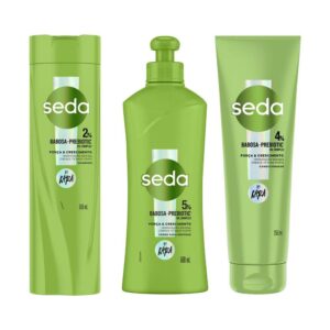 Kit Seda by Rayza Shampoo Força Crescimento 300ml Condicionador 250ml