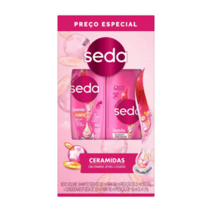 Kit Seda Ceramidas Shampoo 300ml Condicionador 190ml