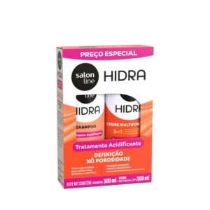 Kit Shampoo 300ml Creme Multifuncional 300ml Hidra Tratamento
