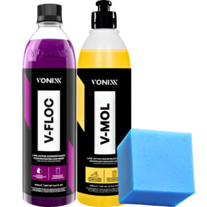 Kit Shampoo Automotivo Sujeira Pesada 500ML Vonixx