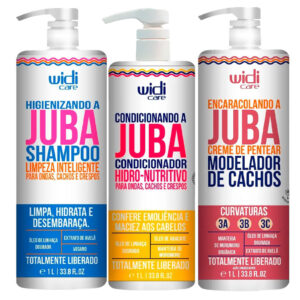 Kit Shampoo Condicionador Creme De Pentear Widi Care Encaracolando a