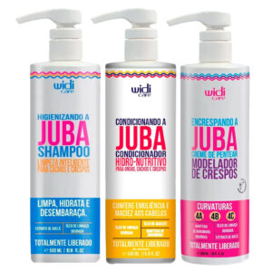 Kit Shampoo Condicionador Creme De Pentear Widi Care Encrespando a