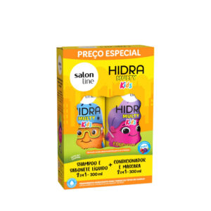 Kit Shampoo Condicionador Hidra Multy Kids Salon Line 300ml