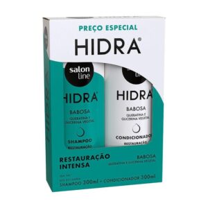 Kit Shampoo Condicionador Salon Line Hidra Babosa Restauração Intensa