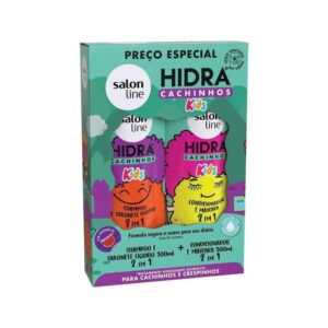 Kit Shampoo Condicionador Salon Line Hidra Kids Cachinhos 300ml