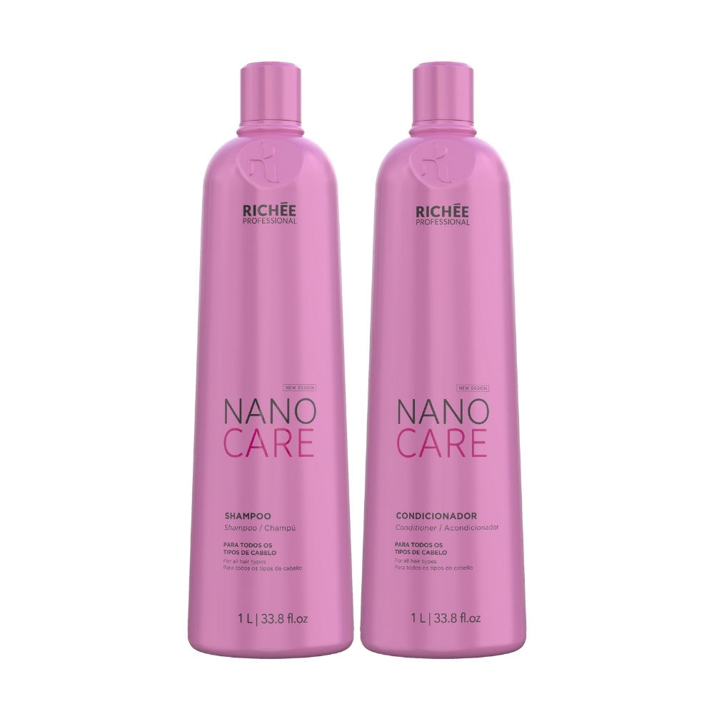 Kit Shampoo e Condicionador 1L Uso Diário Tratamento Profissional — Cabelos
