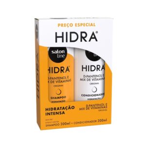 Kit Shampoo e Condicionador Hidra D-Pantenol e Mix de Vitaminas Salon