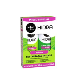 Kit Shampoo e Condicionador Hidra Restauração Intensa Salon Line 300ml